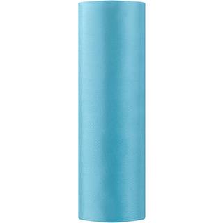 Satin turkis - 16 cm x 9 meter - Elegant til enhver festlig lejlighed