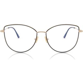 TOM FORD Kvinde FT5667-B 5 Optiske stel Metal Sort Cat Eye Normal Blåt anti -lys - til pc