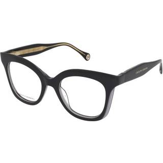 Carolina Herrera CH 0018 08A 49 Briller Kvinder Black - Black Clear - 49mm