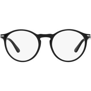 Persol Unisex PO3285V 95 Optiske stel Plast Sort Rund