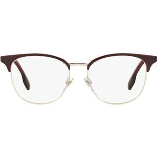 Burberry Kvinde BE1355 SOPHIA 1319 Optiske stel Metal Guld Transparent Firkantet Normal