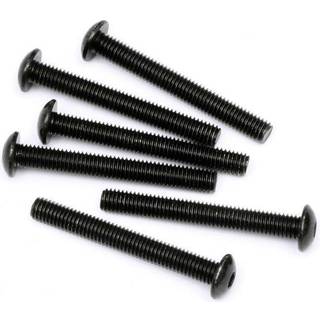 Button Head Screw M5X40Mm (Hex Socket/6Pcs)