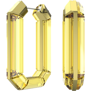 Lucent Kreolen, Statement, Achteckform, Gelb
