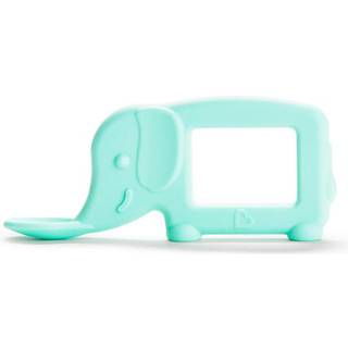 Munchkin The Baby Toon Silicone Teether Spoon Elephant Mint (som det ses p? Shark Tank)