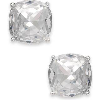 Kate Spade New York """" Essentials """" Silver Tone Small Square Stud ?reringe