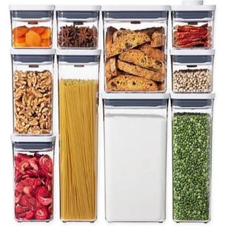 Oxo Good Grips 10-delt popcontainer s?t hvid