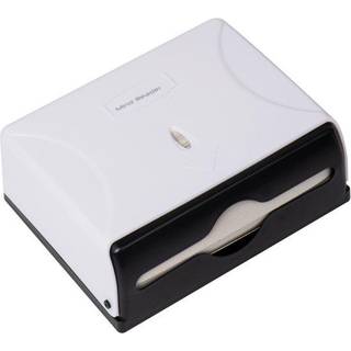 Mind Reader Paper H?ndkl?det Dispenser Tri-Fold H?ndkl?det Holder Tobroom Wall Mount Badev?relse 10.25 """" L X 3,75 """" W X 8 """" H White