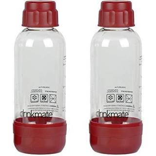 Drinkmate Carbonation Fottles (2 Pack) (05L Red)