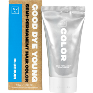 Good Dye Young Semi-Permanent Hair Colour Semipermanent hårfarve Skygge Blue Ruin 148 ml - 148 ml