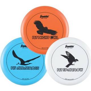 Franklin Sports Pro Disc Golf Discs Set - Udstyrsstarter Kit - Driver Mid -Range Putter Discs Inkluderet - Fuld Frolf - Professionelt s?t