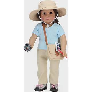 Sophias 10 stykker Smithsonian Paleontologist Stem Accessory Play Set til 18 """" Dolls MultiColor