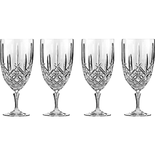 Marquis af Waterford Markham Iced Beverage Set med 4 4 Count (Pack of 1) Clear