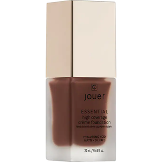 Jouer Essential High Coverage Crme Foundation - Finns i 50 nyanser för alla hudtoner - Hälsosamma ingredienser - Paraben Gluten & Cruelty Free -