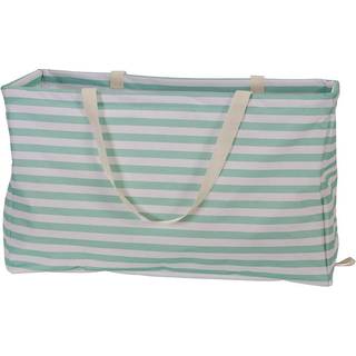 Husholdnings essentials Krush container All-Purpose Utility Tote Vandafvisende vinylforing Bl? blomsterm?nster