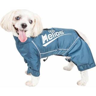 Dog Helios 'Hurricanine' vandtæt og reflekterende fuldkropshundfrakke - Pet Jacket har varmeopbevaring og Blackshark -teknologi - denne hundejakk