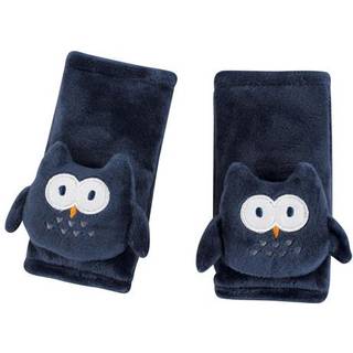 Hudson Baby Unisex Baby Polstret Strap Covers Navy Owl One Size