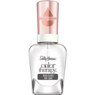 Sally Hansen Color Therapy Beautifiers High Gloss Top Coat Glossy 35 fl Ounce Top Coat Neglelak Top frakke til negle Negle Styrker negle Styrkels