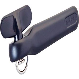 GoodCook Safe Cut Dåseåbner - manuel, Ingen skarpe kanter, Genanvendeligt låg, Sort, Holdbart rustfrit stål