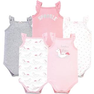 Hudson Baby Unisex Baby Bomuld ?rmel?se Bodysuits Unicorn Float 3-6 m?neder