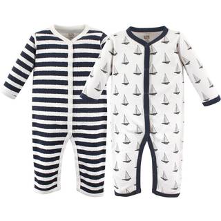 Hudson Baby Unisex Baby Cotton Coveralls Sailboat 6-9 m?neder