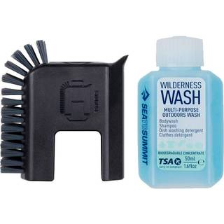 Sea To Summit Kitchen Pot Scrubber & Soap Black, OneSize