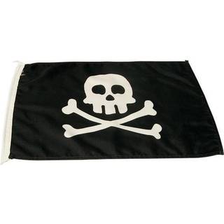 Piratflag Dødningehoved, 45 x 30 cm