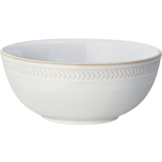 Natural Canvas Textured Cereal Bowl -