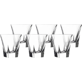 Lorenzo RCR Crystal Fusion Double Old Fashion Glass Set av 6