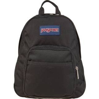 Jansport Half Pint Mini Rygsæk til kvindelige mænd Girls Boys Black 10.2 L - Holdbar mini -taske Purse med justerbare skulderstropper Enkelt hove