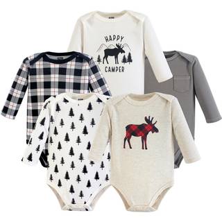 Hudson baby unisex baby bomuld lang?rmet bodysuits elg 6-9 m?neder