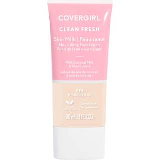 COVERGIRL Clean Fresh Skin Milk Foundation Medium/Tan - Letvægts, glødende finish med kokos og aloe vera, udjævner ujævnheder