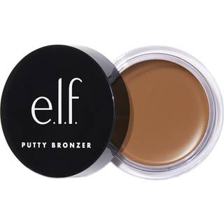 Elf Putty Bronzer Creamy & Meget pigmenteret formel skaber en langvarig bronzet glød infunderet med arganolie & vitamin E Golden Daze 035 oz (10g