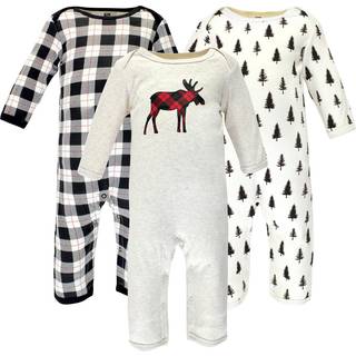 Hudson Baby Unisex Baby Cotton Coveralls Moose 6-9 m?neder