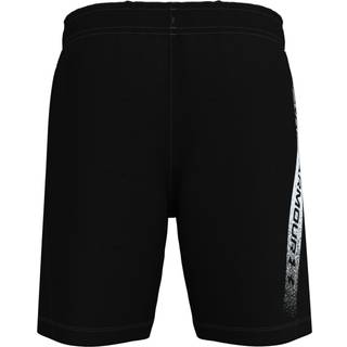 UA Woven Graphic Shorts, Black/White