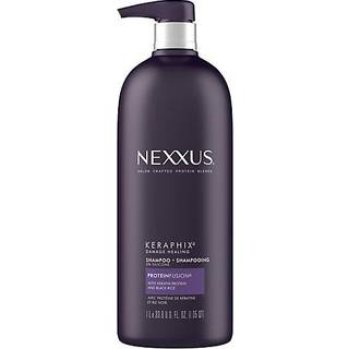 Nexxus keraphix shampoo med proteinfusion til beskadiget h?r keratin protein sort ris silikonefri 33,8 oz