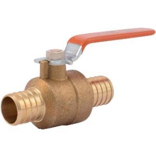 Sharkbite 1 tommer crimp kugleventil messing VVS-montering PEX-r?r PE-RT 22463LFA