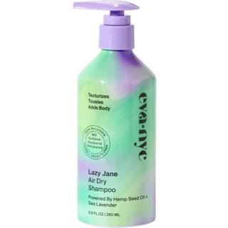 Eva NYC Lazy Jane Air Dry Shampoo Naturlig tekstur og kruskontrol til hr Vegansk og GMO-fri Anti-Frizz til kvinder 8,8 fl oz