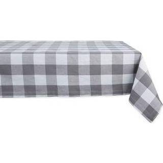 DII Gray & White Buffalo Check Tabline 60x104