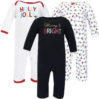 Hudson Baby Unisex Baby Cotton Coveralls Merry og Bright 12-18 m?neder