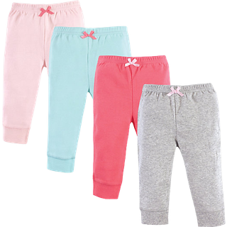 Luvable venner unisex baby bomuldsbukser koral aqua 9-12 m?neder