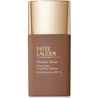 EST? E Lauder Double Wear Sheer Matte Long-Wear Foundation SPF 19 1.0 fl oz 7n1 Deep Amber