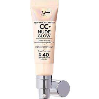 IT Cosmetics CC+ Nude Glow Lightweight Foundation + Glow Serum SPF40 Fair, 32 ml.