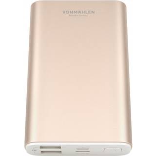 Vonmählen Evergreen Powerbank. Quick Charge 3.0. 10.000 mAh. Sort.