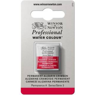 Winsor & Newton Professional akvarelfarve 1/1 pan Permanent Alizarin Crimson 466