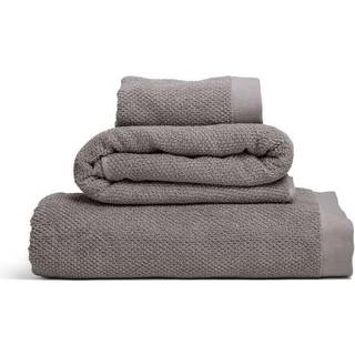 Kosta Linnewäfveri 410059 cotton/linen towel Grey 90x150 cm