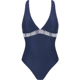 Triumph Summer Waves Padded Swimsuit - Darkblue - D 42 * Kampagne *