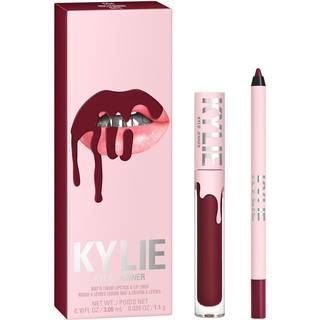 Kylie Cosmetics Kylie Jenner Matte Lip Kit Mat læbesæt Skygge 504 Hollyberry Matte 2 stk. - 2 stk.