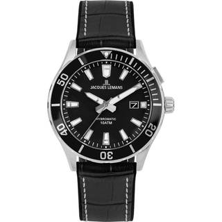 Jacques Lemans Hybromatic 1-2131A - Herre - 43 mm - Analog - Hybromatic - Mineralglas