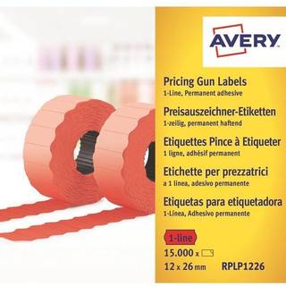 Avery Permanente prisetiketter, 26x12mm