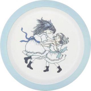 Rätt Start Madicken Flad tallerken med kant